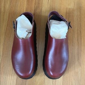 Bryr Tegan Oxblood Platform Shoes